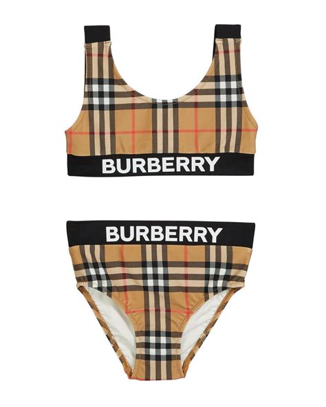 burberry swimming suit|burberry high waisted bikini.